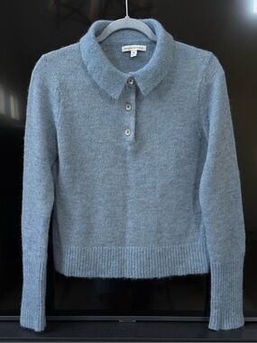 Banana Republic Italian Alpaca-Blend Sweater Polo